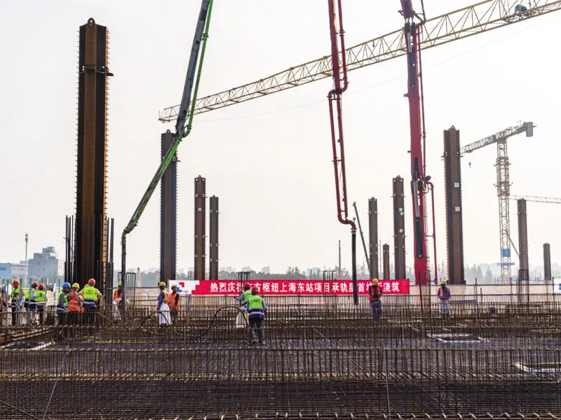 Proyecto de la Estación de Ferrocarril de Shanghai Este