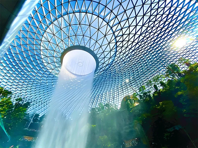 El Proyecto del Aeropuerto de Singapur Changi