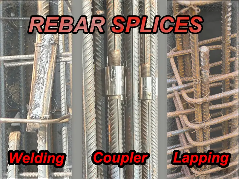 Tres Empalmes de Barras de Refuerzo: Acoplador vs Traslape vs Soldadura